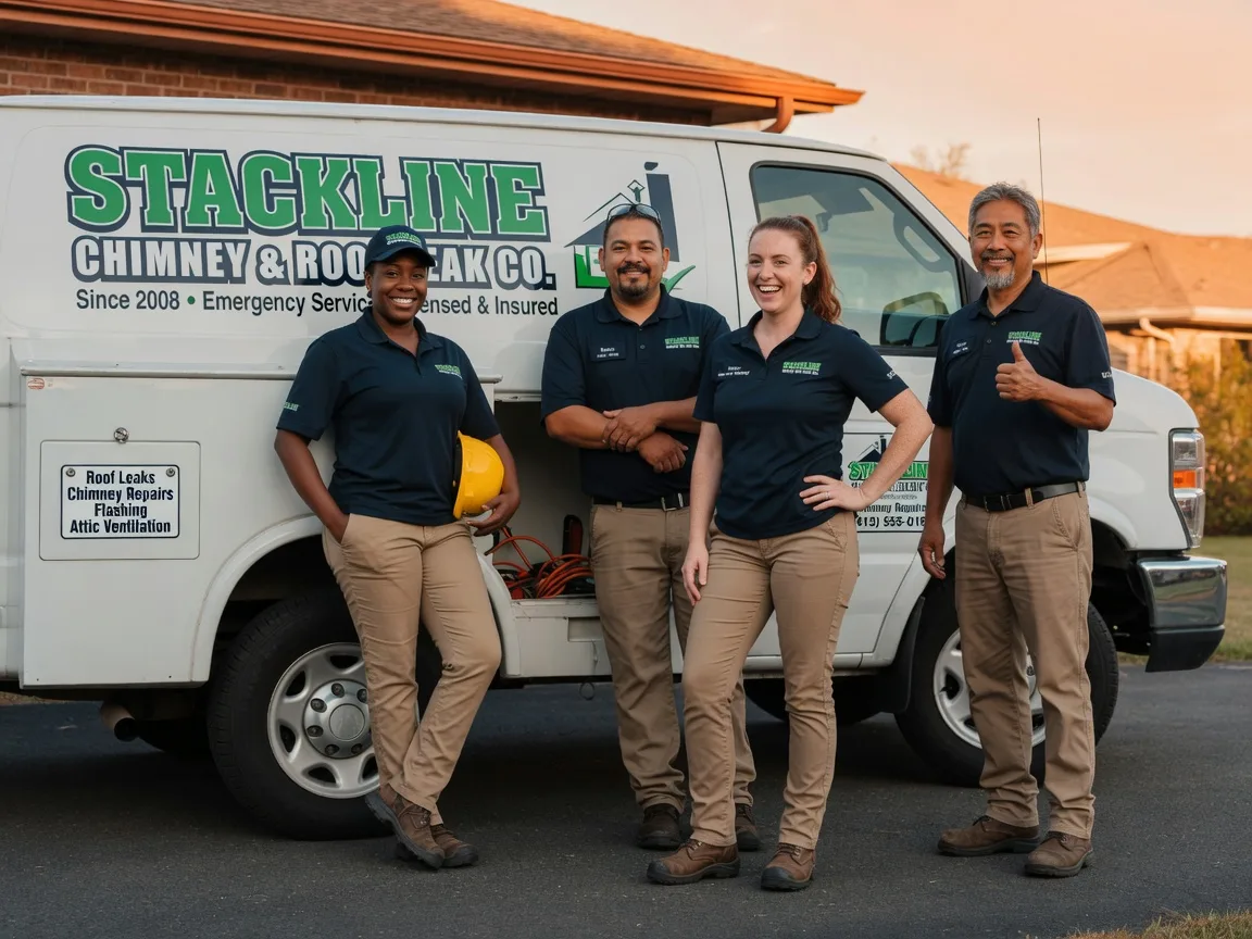 Chimney flashing repair company in Crestline, CA